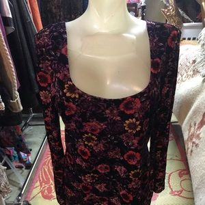 Velour Holiday Dress
